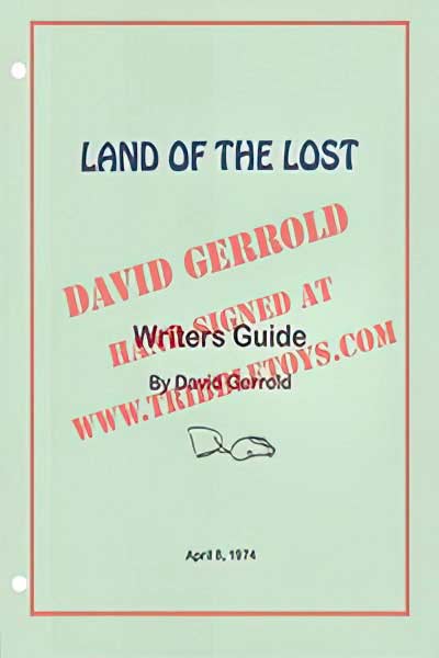 Land of the Lost Writers Guide