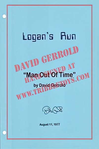 Logan’s Run “Man Out of Time” script