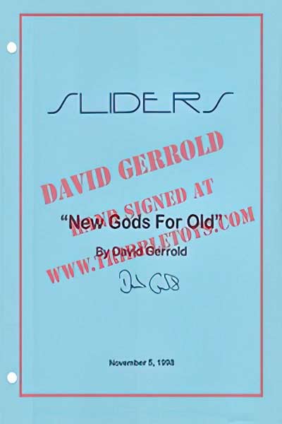 Sliders “New Gods For Old” script