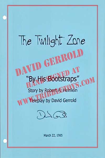 Twilight Zone “By His Bootstraps” script