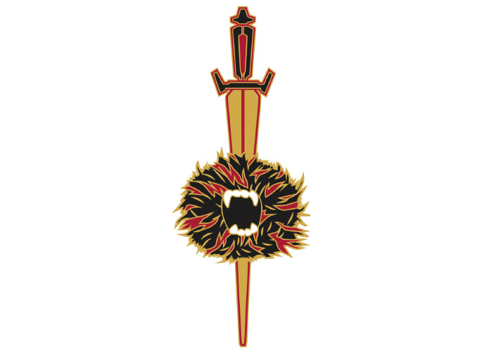Tribble Empire logo pin