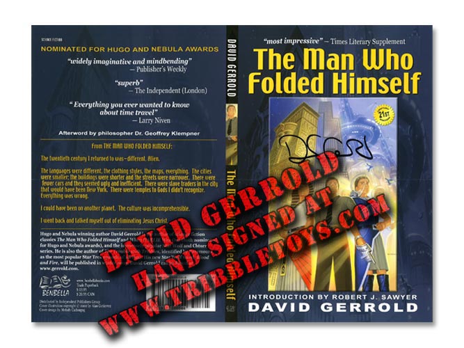 David Gerrold Signed Card